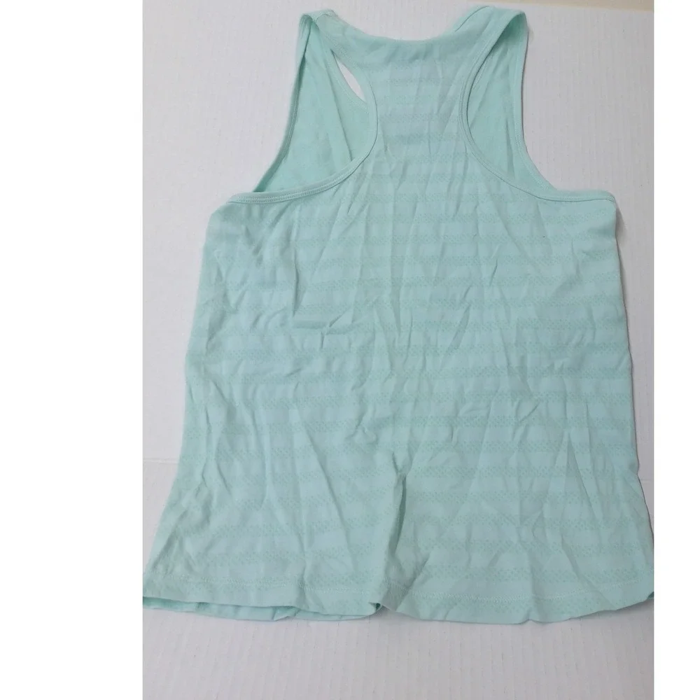 DSG Girls Movement‎ Seamless Mesh Tank Waterscape Mint Large /#26491